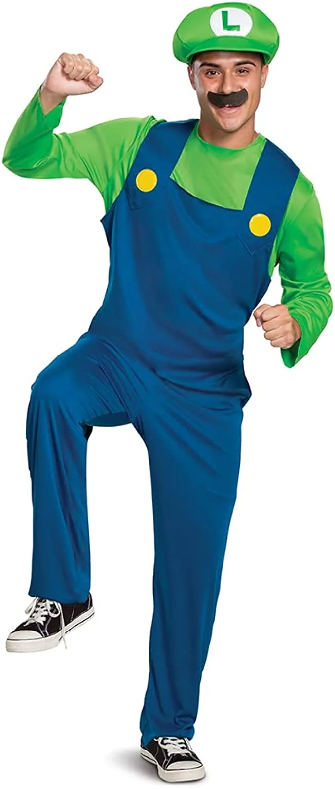 Disguise Costumes Luigi Classic Adult Costume 3 Disguise Costumes Luigi Classic Adult Costume
