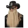 California Costumes 80's Blues Rocker Beard With Moustache -Contact Lens Shop 80s blues rocker beard with moustache 687158