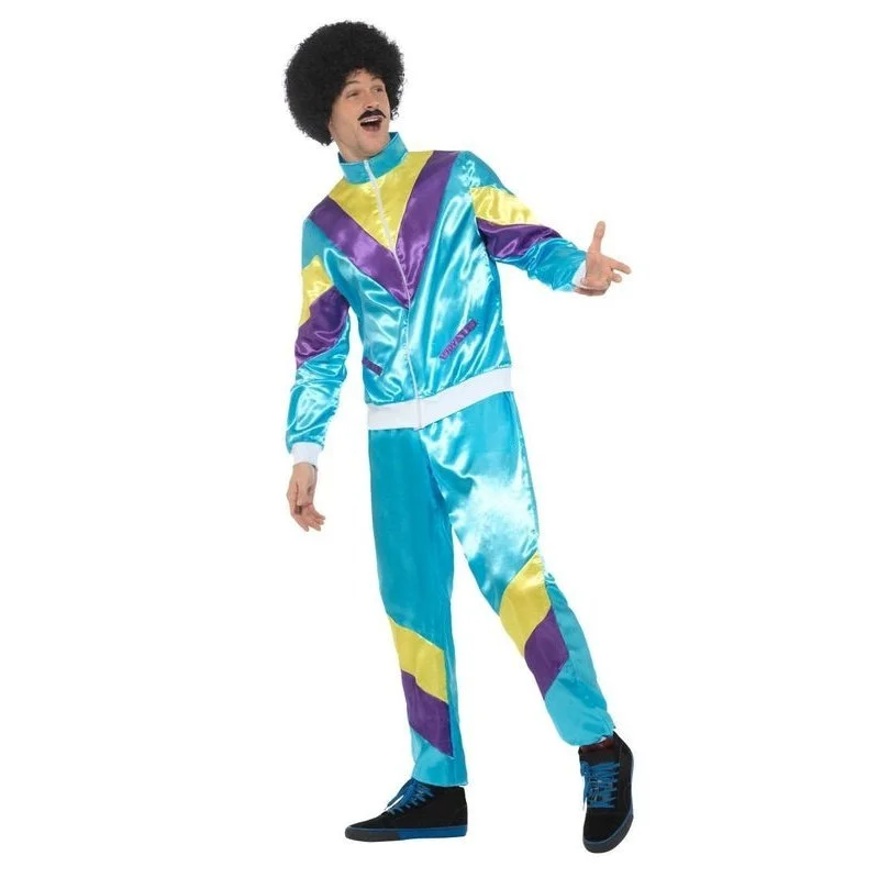 80s Height Of Fashion Shell Suit Costume, Mens 4 80s Height Of Fashion Shell Suit Costume, Mens - Image 2