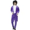 80s Purple Musician Costume -Contact Lens Shop 80s purple musician costume 145876