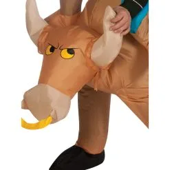 BULL RIDER INFLATABLE COSTUME, ADULT 8 BULL RIDER INFLATABLE COSTUME, ADULT -Contact Lens Shop 889739 2