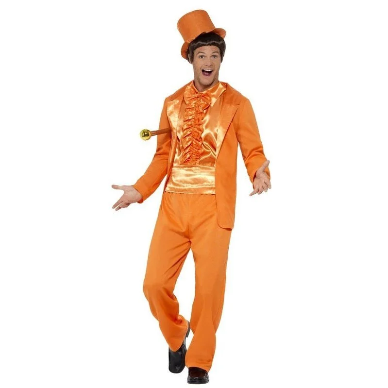 90s Stupid Tuxedo Costume - Orange 4 90s Stupid Tuxedo Costume - Orange - Image 2