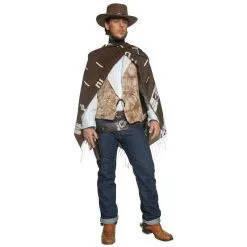 Authentic Western Wandering Gunman Costume -Contact Lens Shop authentic western wandering gunman costume 887460