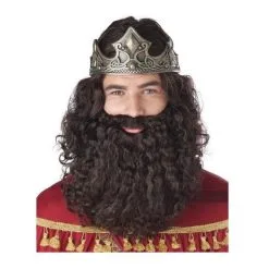 California Costumes Biblical King Wig & Beard/Adult Brown