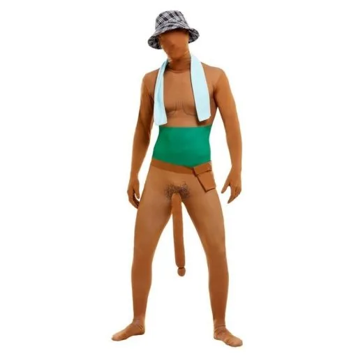 Big Willy Man Tanned Costume -Contact Lens Shop big willy man tanned costume 805781