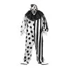 Fun World Black And White Clown Suit With Mask 2 Fun World Black And White Clown Suit With Mask -Contact Lens Shop black and white clown suit with mask 723334