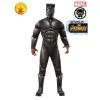 Black Panther Deluxe Costume, Adult. -Contact Lens Shop black panther deluxe costume adult 550849