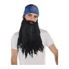 AMSCAN Black Plush Pirate Beard And Moustache 2 AMSCAN Black Plush Pirate Beard And Moustache -Contact Lens Shop black plush pirate beard and moustache 668371