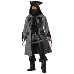 California Costumes Blackbeard, The Pirate/Adult