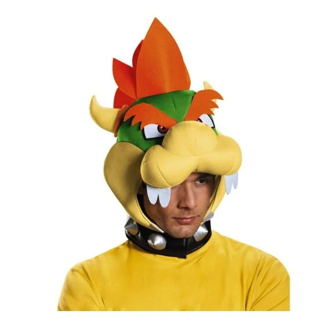 Disguise Costumes Bowser Headpiece Adult 3 Disguise Costumes Bowser Headpiece Adult