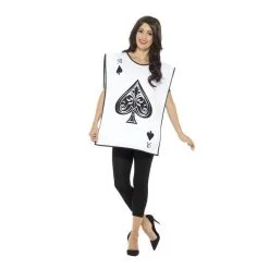 Carded Guard Costume, White -Contact Lens Shop carded guard costume white 820092