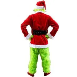 Cosplay Grinch Santa Costume (2022) -Contact Lens Shop cosplay grinch santa costume 2022 834889