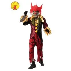 Crazy Clown Costume, Adult