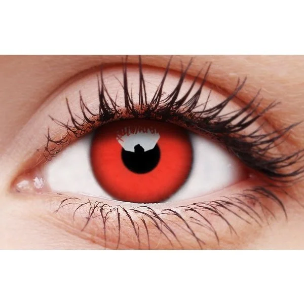 Crazy Contact Lens Red Devil One Year 3 Crazy Contact Lens Red Devil One Year