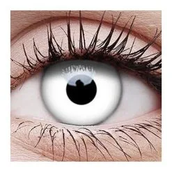 Crazy Lens Contacts Whiteout