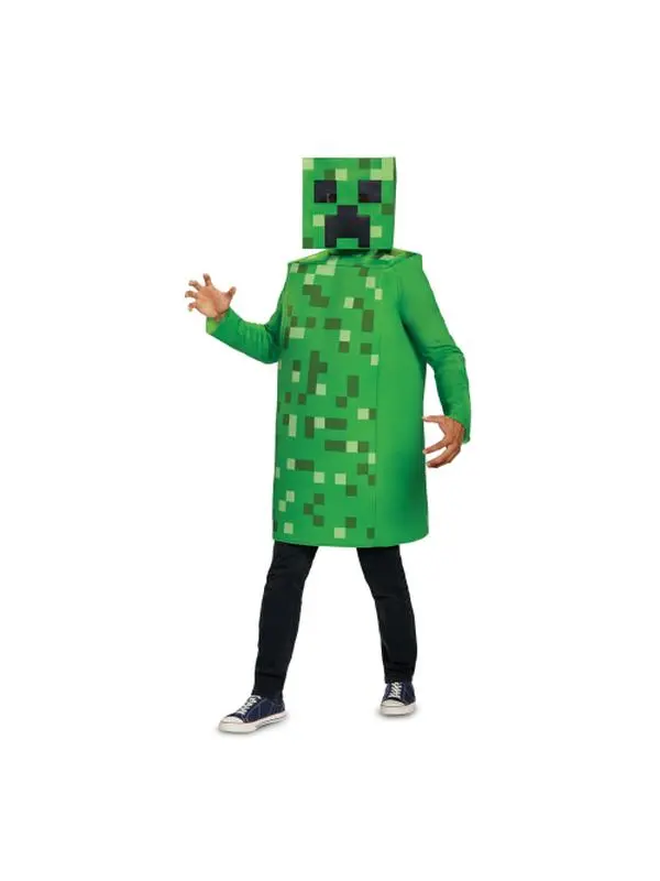 Disguise Costumes Creeper Classic Costume Adult 3 Disguise Costumes Creeper Classic Costume Adult