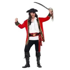 Curves Pirate Captain Costume -Contact Lens Shop curves pirate captain costume 754683
