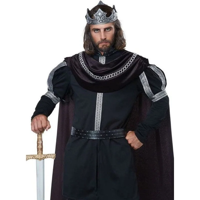 California Costumes Dark Monarch Men's Evil King Costume 4 California Costumes Dark Monarch Men's Evil King Costume - Image 2