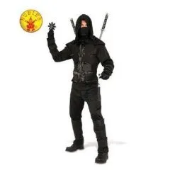 Dark Ninja Costume Size Std