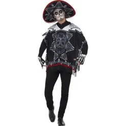 Day Of The Dead Bandit Costume