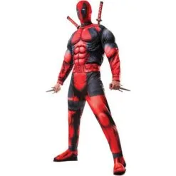 Deadpool Deluxe Adult Size Xl -Contact Lens Shop deadpool deluxe adult size xl 766328