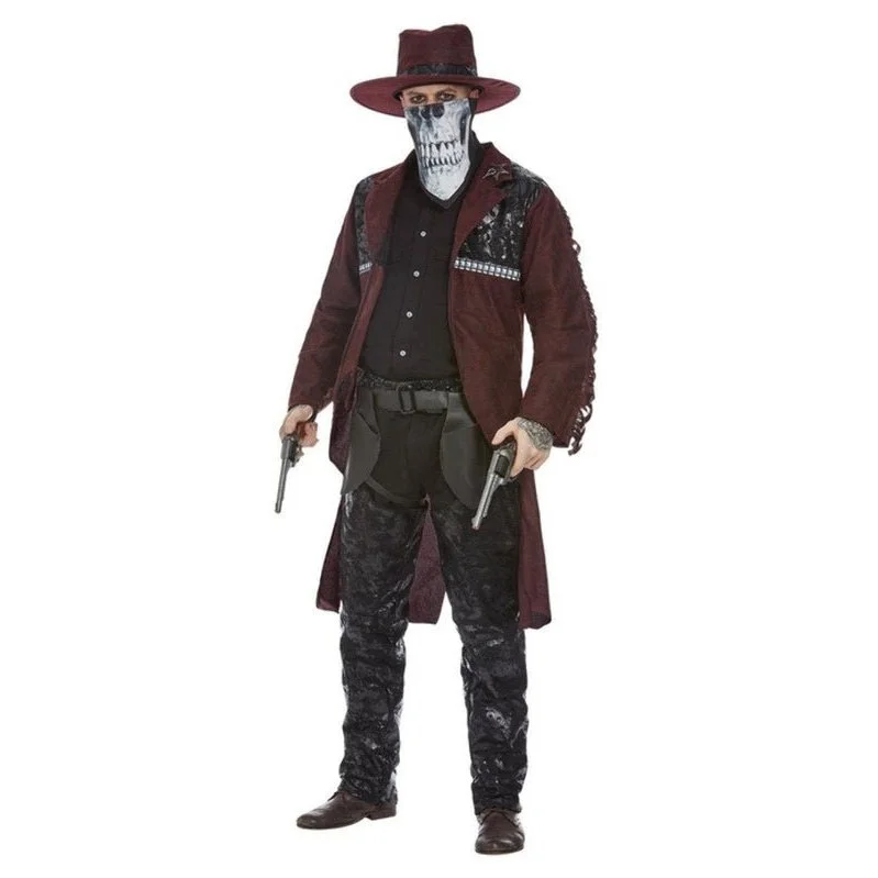 Deluxe Dark Spirit Western Cowboy Costume, Male 4 Deluxe Dark Spirit Western Cowboy Costume, Male - Image 2