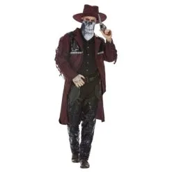 Deluxe Dark Spirit Western Cowboy Costume, Male