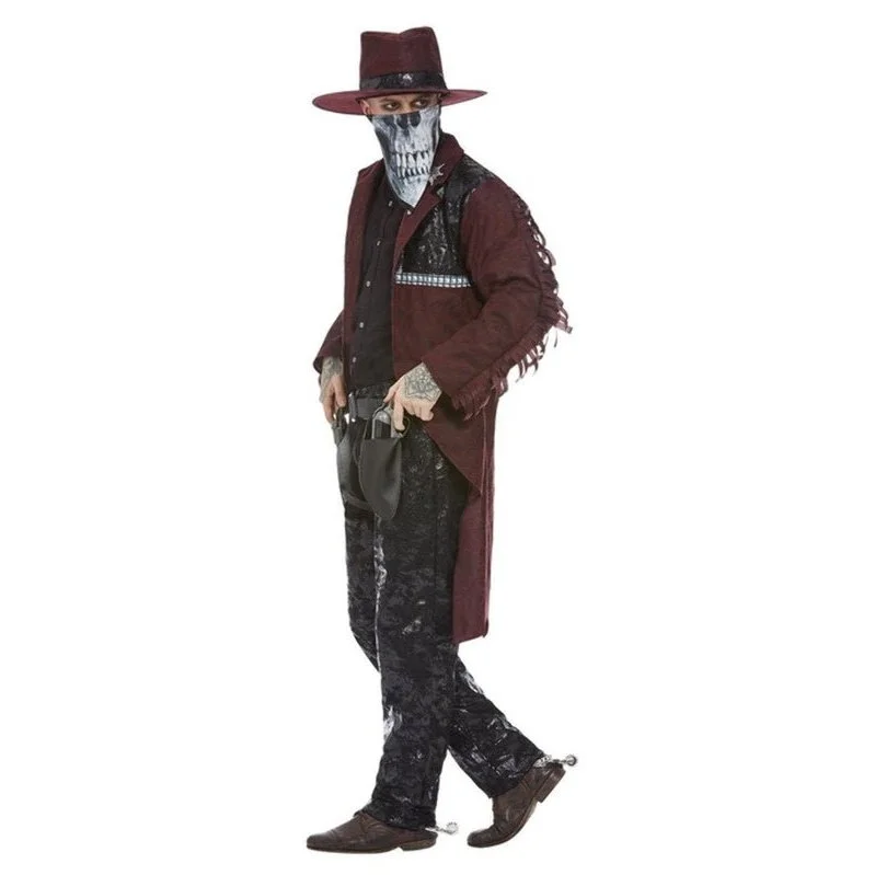 Deluxe Dark Spirit Western Cowboy Costume, Male 5 Deluxe Dark Spirit Western Cowboy Costume, Male - Image 3