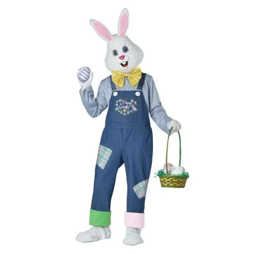 California Costumes Deluxe Happy Easter Bunny Adult Costume -Contact Lens Shop deluxe happy easter bunny adult costume 273345