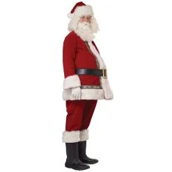 California Costumes Deluxe Jolly Santa Claus Men's Christmas Costume -Contact Lens Shop deluxe jolly santa claus mens christmas costume 255104