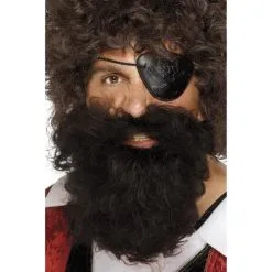 Deluxe Pirate Beard - Brown