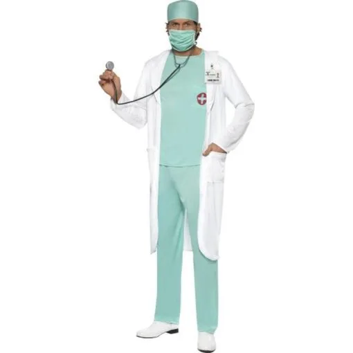 Doctor Costume, Green 1 Doctor Costume, Green -Contact Lens Shop doctor costume green 206414