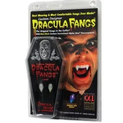 Morris Costumes Dracula Fangs Med Clam Shell