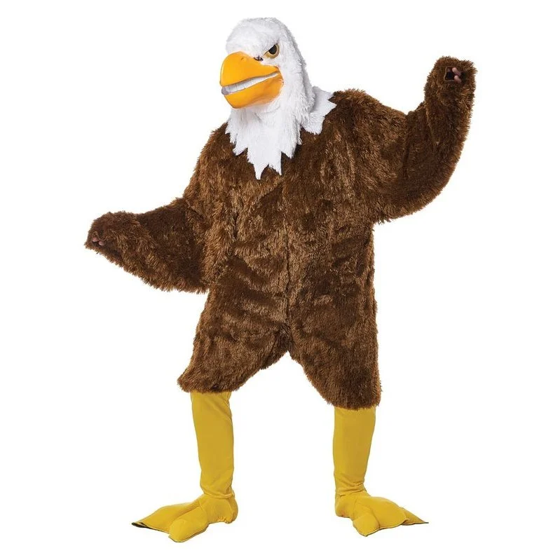 California Costumes Eagle Maniac Mascot Adult Costume 3 California Costumes Eagle Maniac Mascot Adult Costume