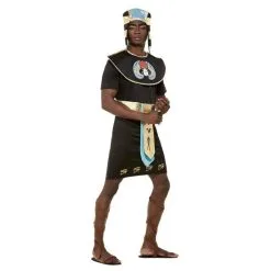 Egyptian King Costume, Black -Contact Lens Shop egyptian king costume black 681578