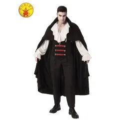 Elegant Vampire Man Costume, Adult