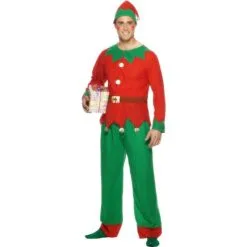 Elf Costume, Top, Trousers & Hat