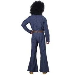 California Costumes Funky Blue Denim Men's 1970's Disco Costume -Contact Lens Shop funky blue denim mens 1970s disco costume 226420