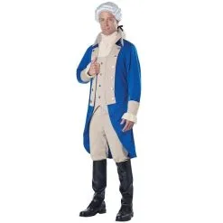California Costumes George Washington Men's Colonial Costume