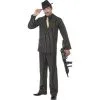 Gold Pinstripe Gangster Costume -Contact Lens Shop gold pinstripe gangster costume 715140