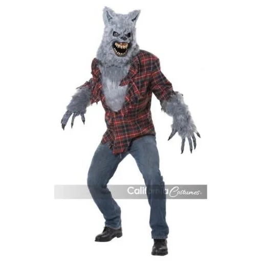 California Costumes Gray Lycan / Adult -Contact Lens Shop gray lycan adult 283248