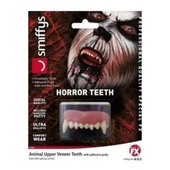 Horror Teeth, Animal, With Upper Veneer Teeth