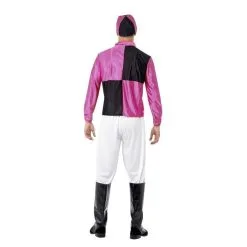 Jockey Costume Black & Pink -Contact Lens Shop jockey costume black pink 528634