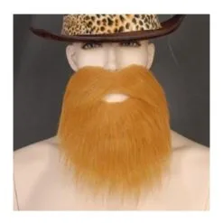 Interalia Group Light Brown Moustache And Beard