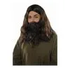 AMSCAN Long Wig And Beard Set Brown -Contact Lens Shop long wig and beard set brown 768885