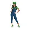 Disguise Costumes Luigi Tween Girl Costume -Contact Lens Shop luigi tween girl costume 697774