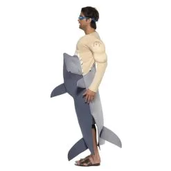 Man Eating Shark Costume -Contact Lens Shop man eating shark costume 175574
