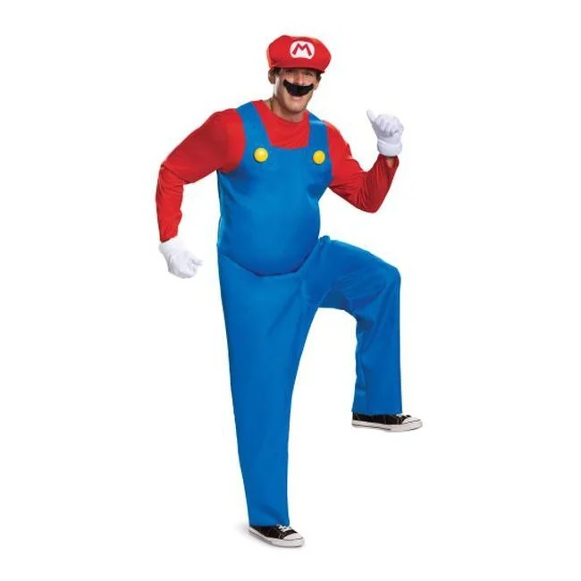 Disguise Costumes Mario Deluxe Adult (2019) 3 Disguise Costumes Mario Deluxe Adult (2019)