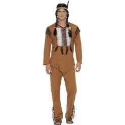 Native Western Warrior Costume
