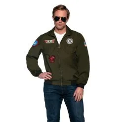 Underwraps Navy Topgun Pilot Jacket -Contact Lens Shop navy topgun pilot jacket 502787